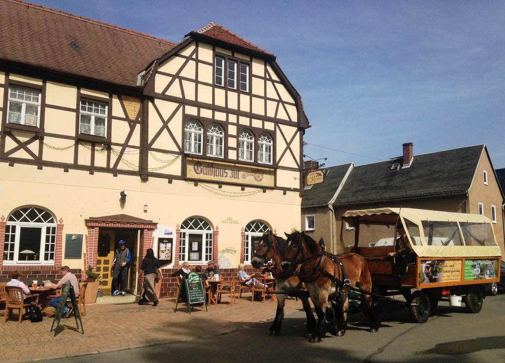 Hotel Zur Kanone Tautenhain Exterior foto