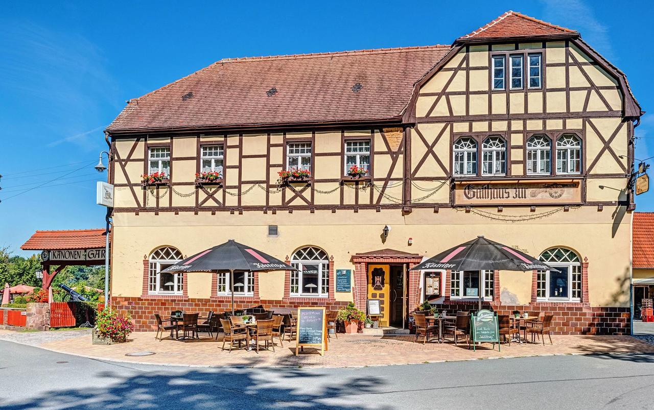 Hotel Zur Kanone Tautenhain Exterior foto